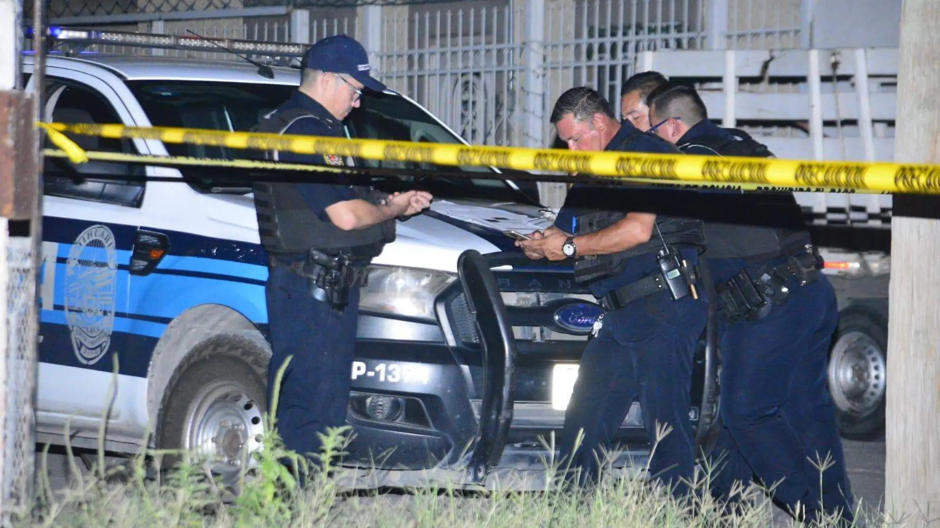 policía municipal, cordón noche 